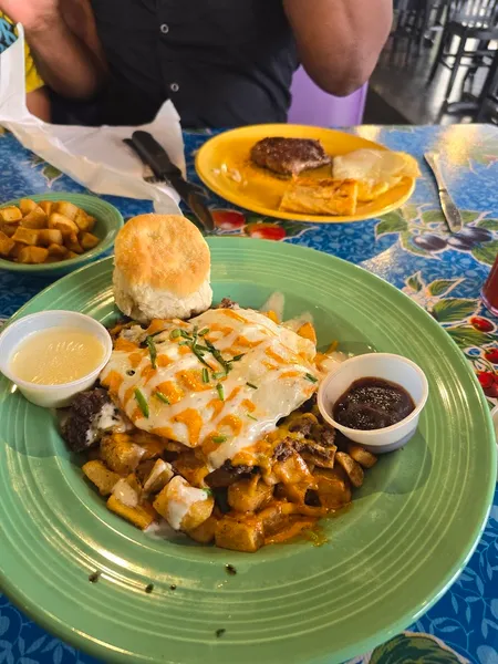 comfort food The Flying Biscuit Cafe in Kingwood