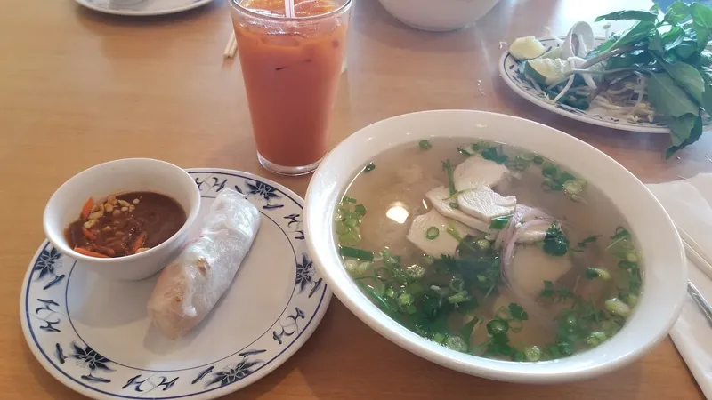 chicken rice soup Pho 21