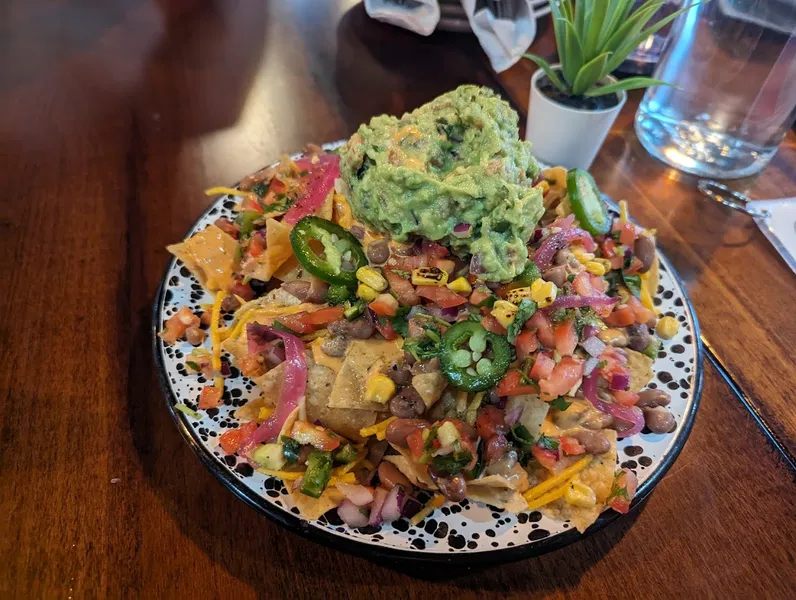 Nachos Penelope's Vegan Taqueria Andersonville