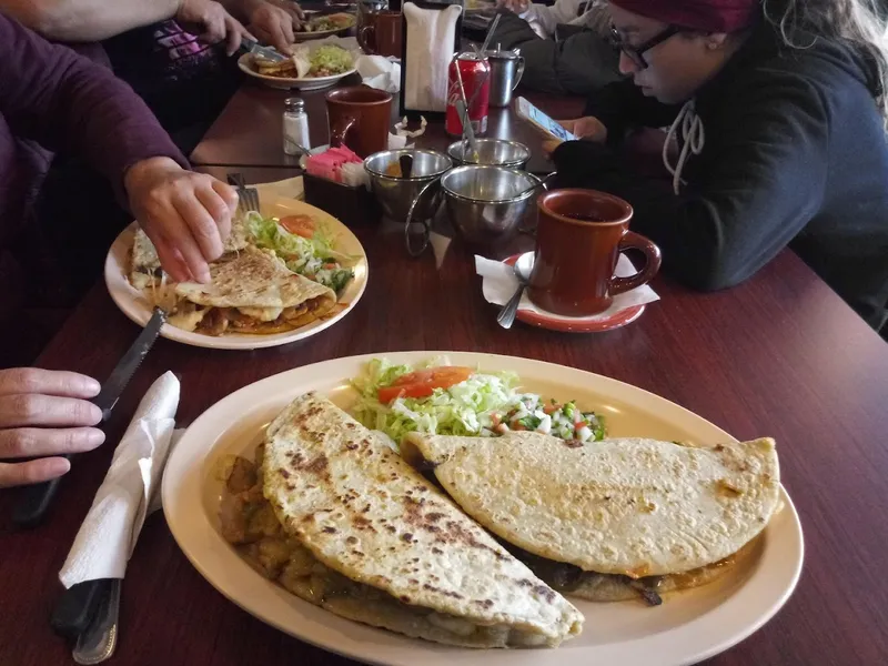 chicken quesadilla La Piri Tacos Taqueria