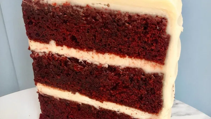 red velvet cake Sweet Mandy B's Bakery