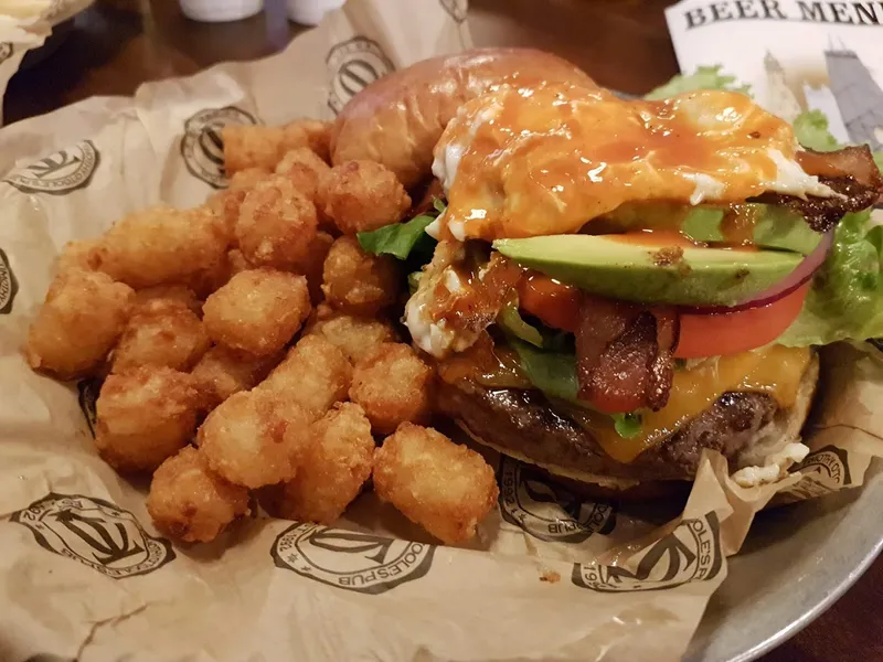 tater tot Timothy O'Toole's Pub Chicago