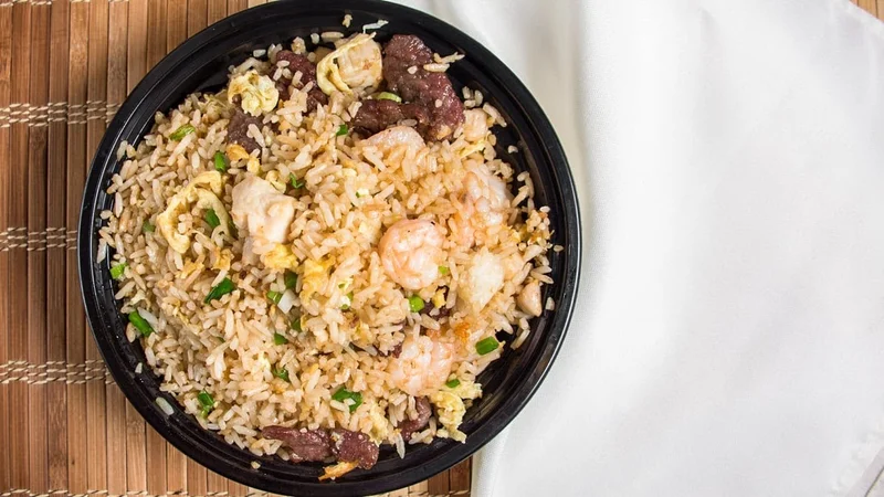 Best of 12 fried rice in Montrose Houston