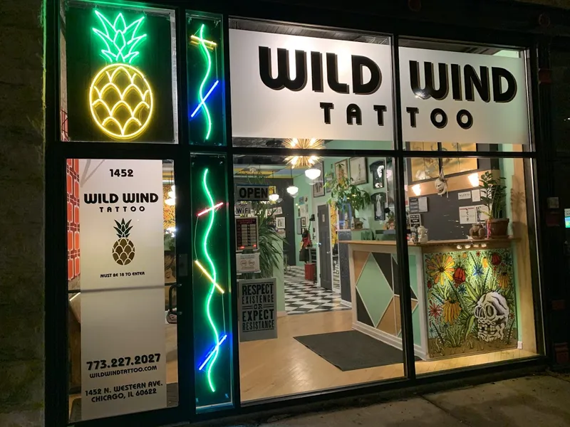 Wild Wind Tattoo