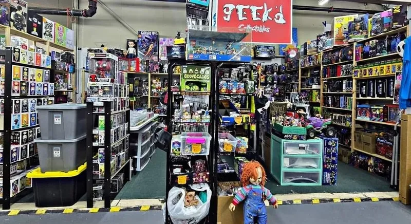 comic book stores Geek’d Collectibles