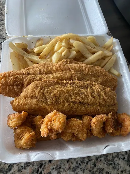 chicken tenders PJ's Fish & Chicken in Greater Greenspoint