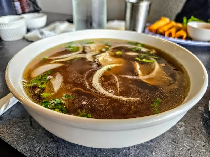 chicken rice soup Lets Pho Beamer