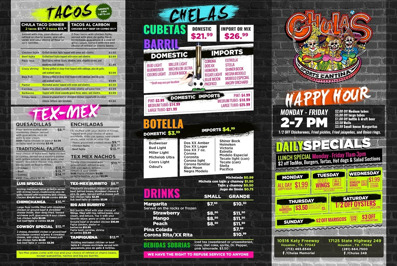 Top 11 chicken quesadilla in Memorial Houston