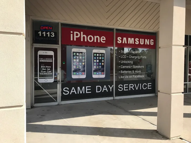 electronics stores Cell Doc Phone, Computer & Tablet Repairs in Kingwood