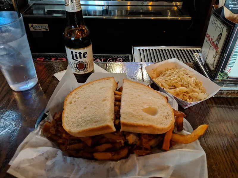 french dip Lucky's Sandwich Co. in Lake View