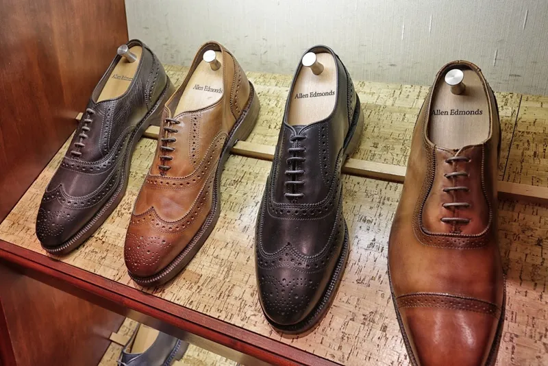 mens shoe stores Allen Edmonds