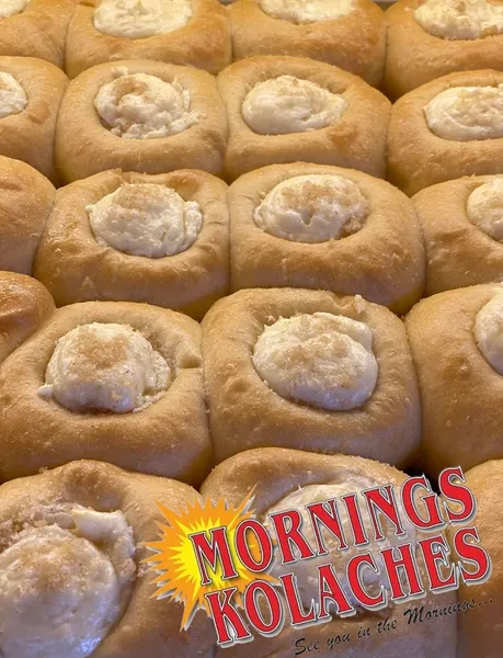 garlic bread Mornings Kolaches