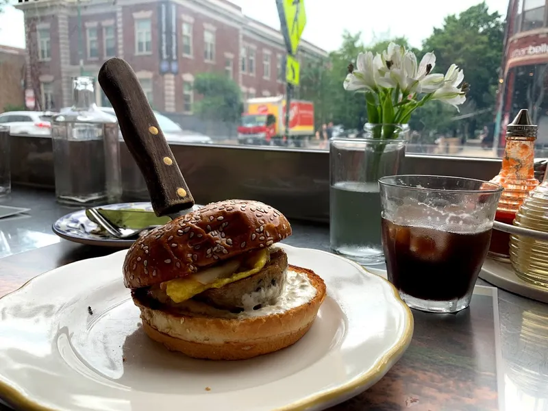 egg sandwich Dove's Luncheonette