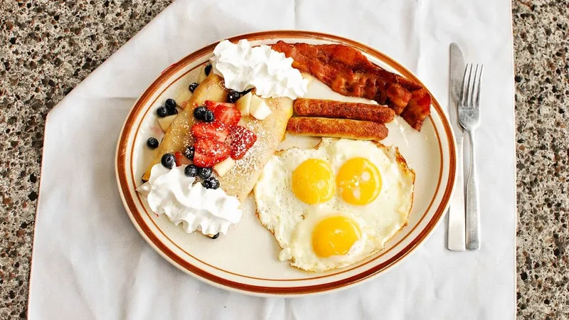 fried eggs Eppel's Restaurant