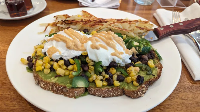 avocado toast Slightly Toasted