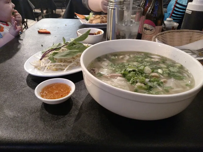 chicken rice soup LC Phở Restaurant