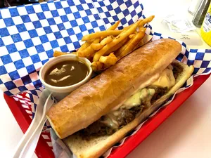 Philly cheesesteaks in Houston