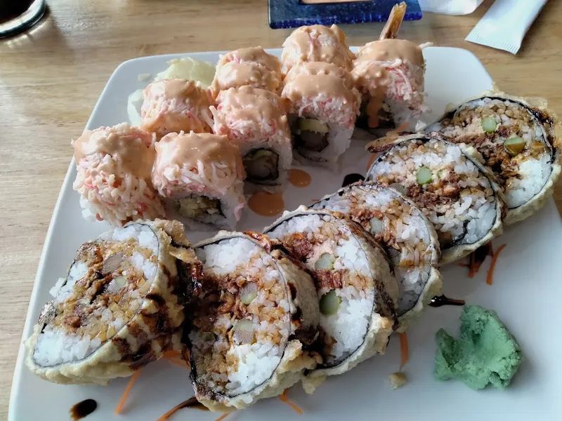 chicken roll The Sit Down Cafe & Sushi Bar