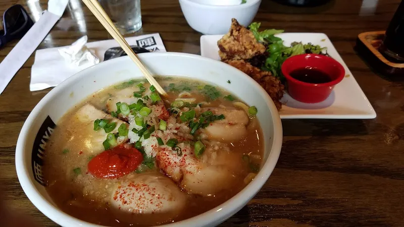 chicken rice soup JINYA Ramen Bar - Midtown