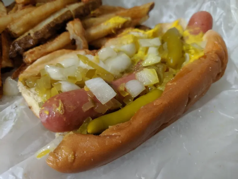 hot dog Superdawg Drive-In