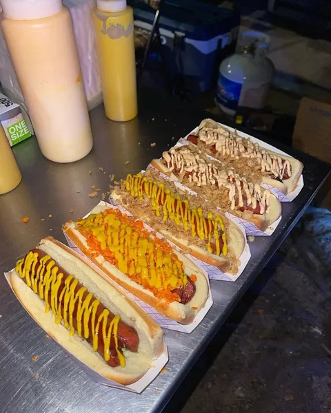 hot dog Houston Weenie Wagon