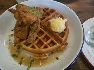 chicken marsala in Wicker Park Chicago