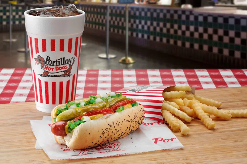 french dip Portillo's & Barnelli's Chicago