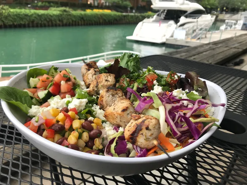 caesar salad Pinched on the River in Streeterville