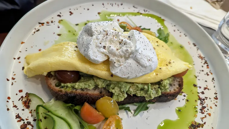 avocado toast Soloway coffee