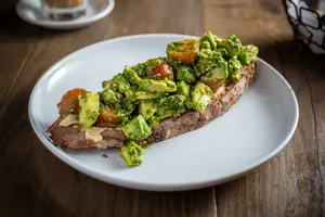 avocado toast in Streeterville Chicago