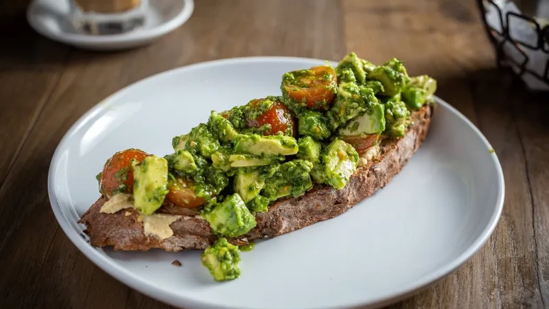 avocado toast Cupitol Coffee & Eatery (West Loop)