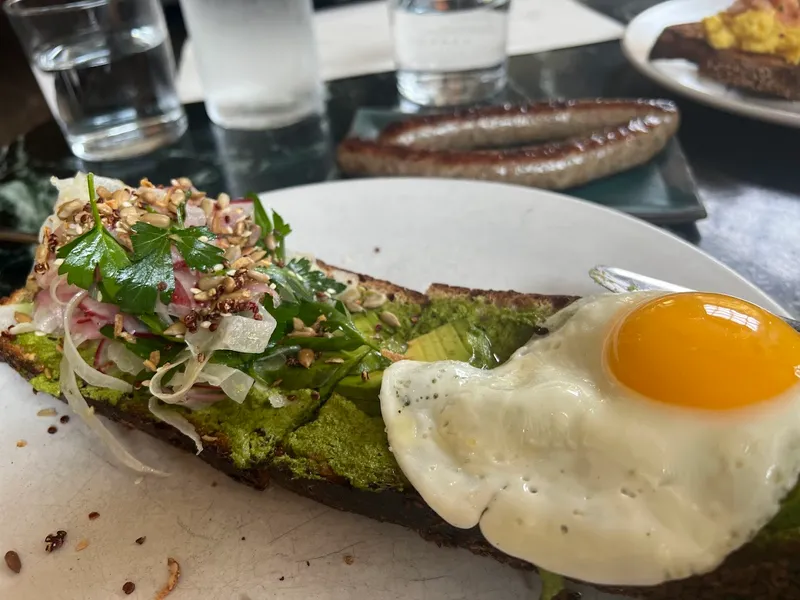 avocado toast Cira in West Loop