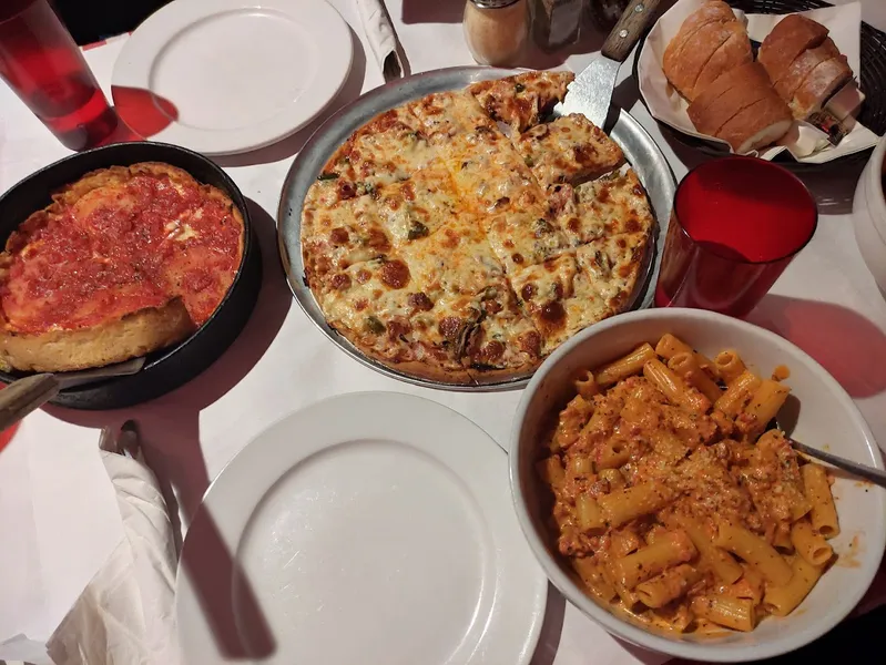 baked ziti Pizano's Pizza & Pasta