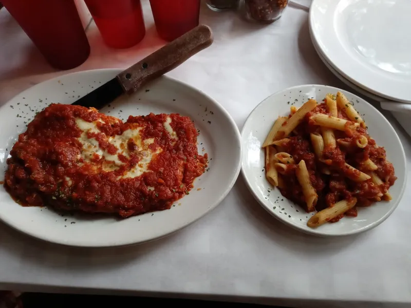 baked ziti Pizano's Pizza & Pasta