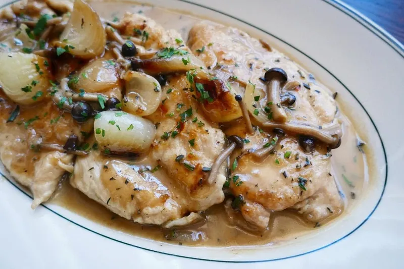 chicken marsala Mia Francesca