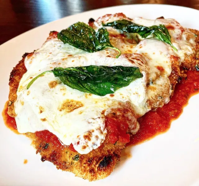 chicken parmesan Peanut Park Trattoria