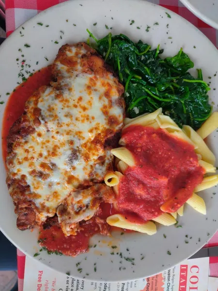 chicken parmesan Collina's Italian Cafe