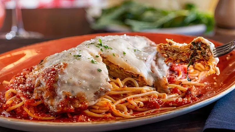 chicken parmesan Russo's New York Pizzeria & Italian Kitchen - Polk St