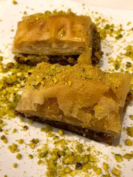 baklava Nazif's Mediterranean Grill