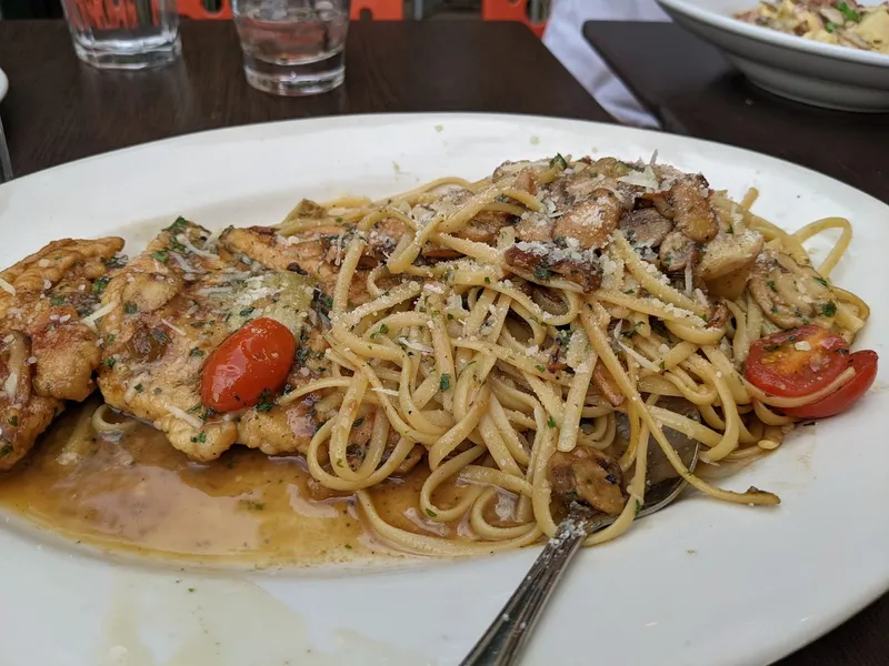 chicken marsala Basil Leaf Cafe