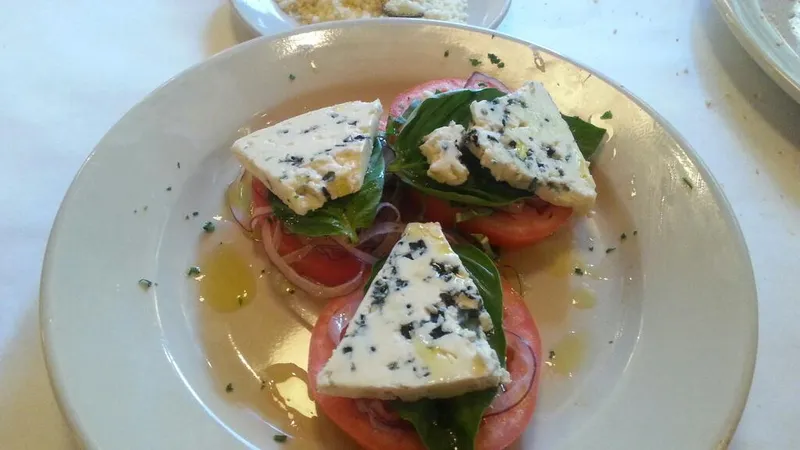 caprese sandwich Francesca's On Chestnut