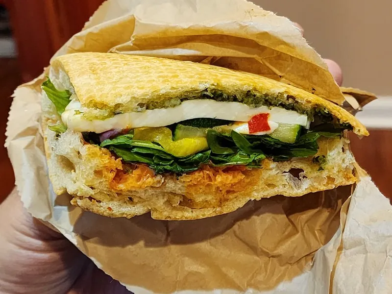 caprese sandwich Firenze: Italian Street Food