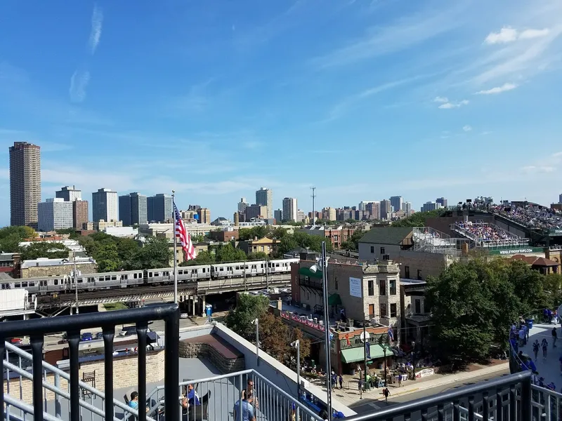 rooftop bars Wrigley Rooftops in Lake View