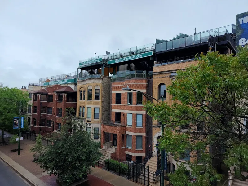 rooftop bars Wrigley Rooftops