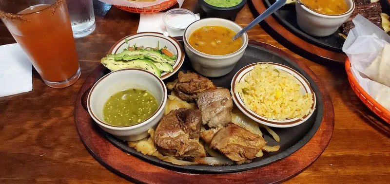 chicken fajitas Teotihuacan