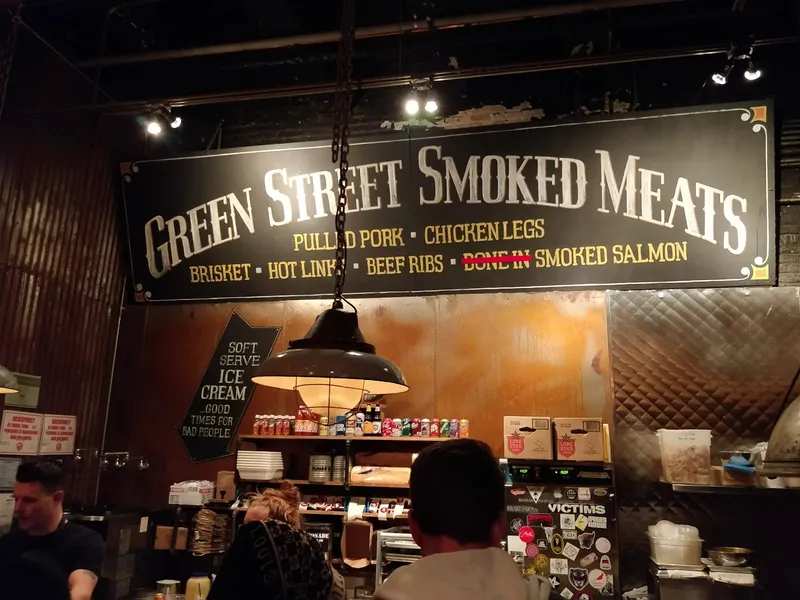 late night restaurants Green Street Smoked Meats