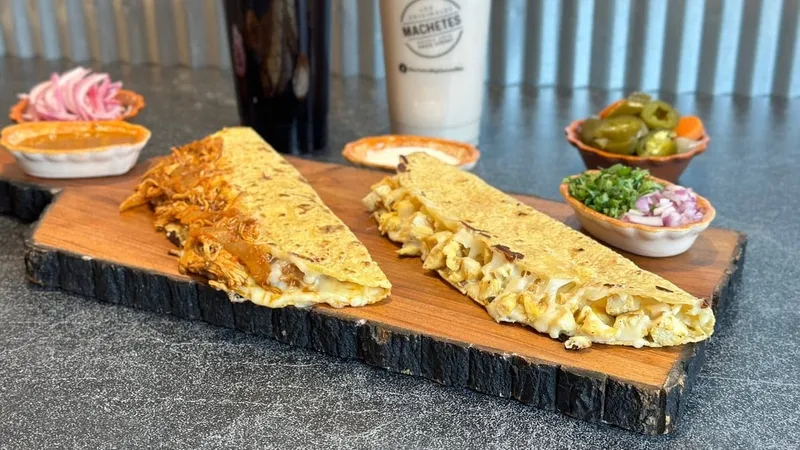 chicken quesadilla Machetes Big Quesadillas