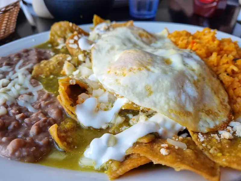 chicken quesadilla Huaraches Mexican Restaurant in Hyde Park