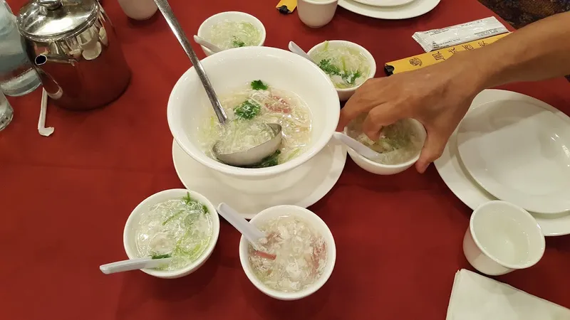 chicken rice soup Fung's Kitchen