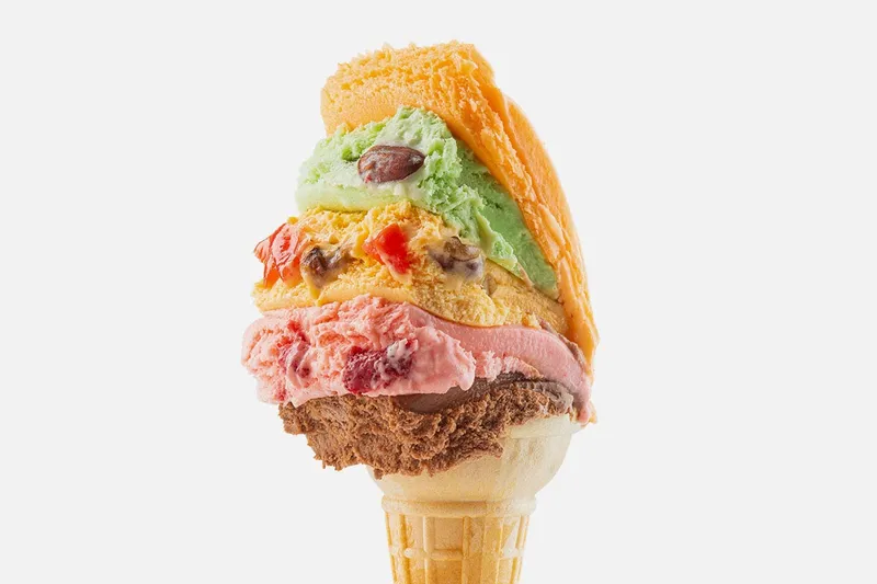 milkshakes The Original Rainbow Cone